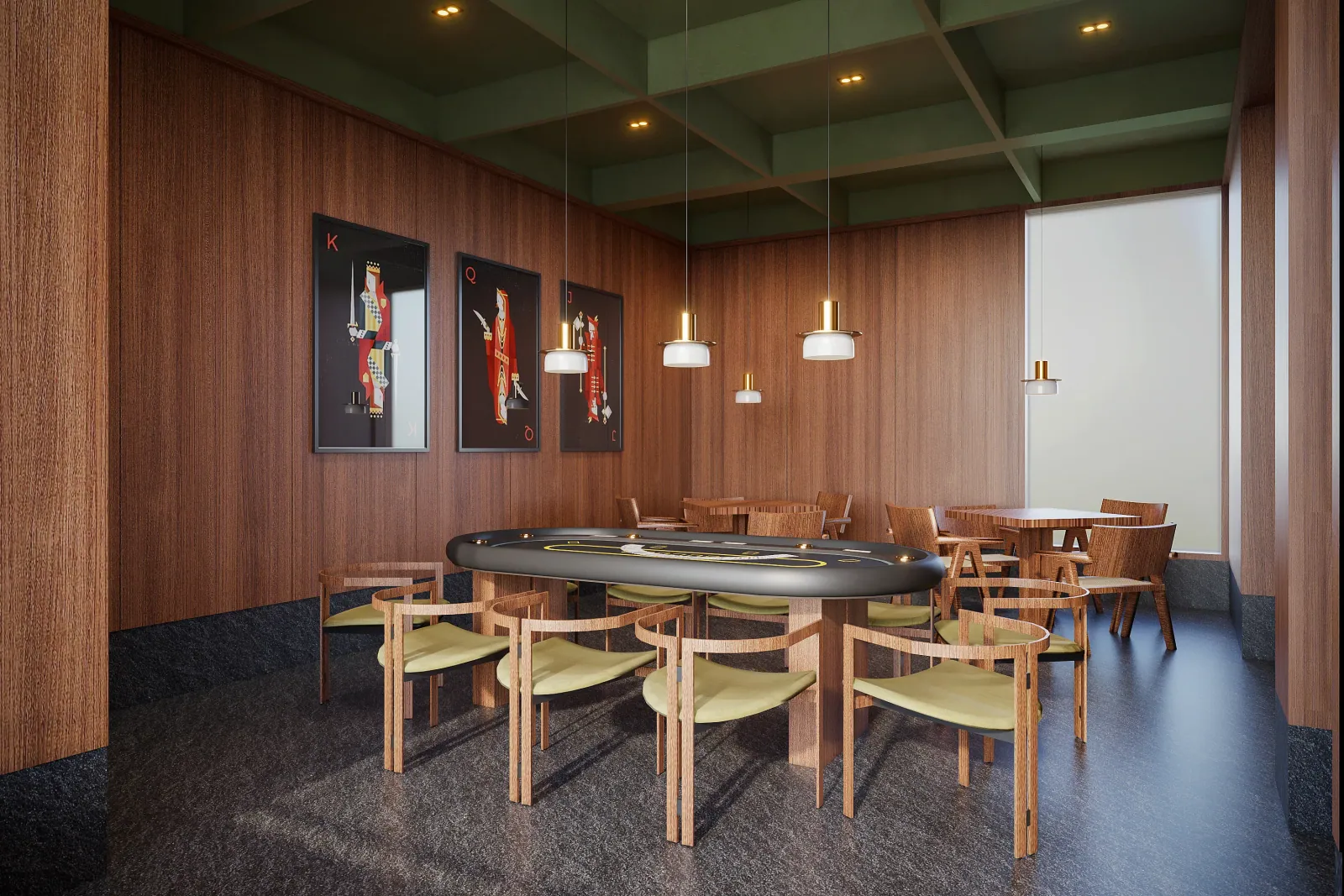 Card room
