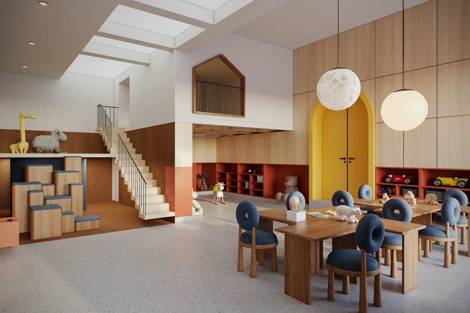 Kids' play area