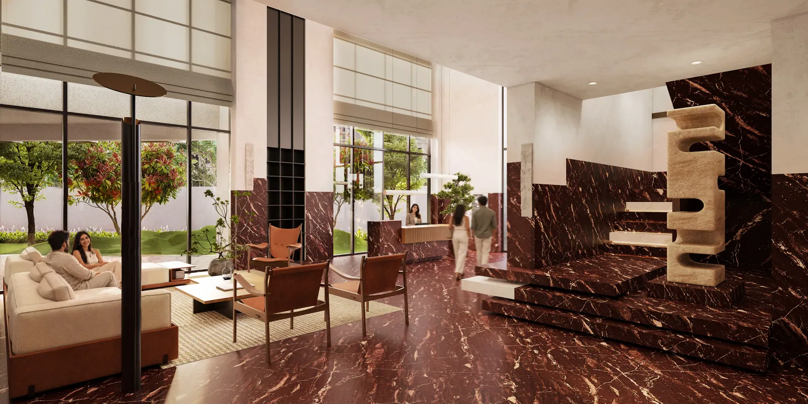 Lobby lounge
