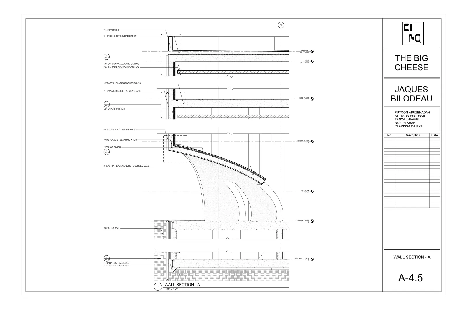 Advanced Construction Drawings - drawing 1
