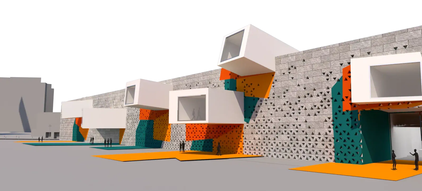 Contemporary Art Museum - drawing 8