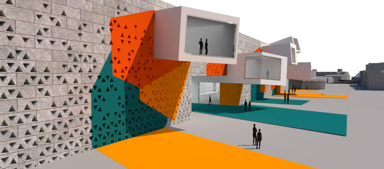 Contemporary Art Museum - drawing 7