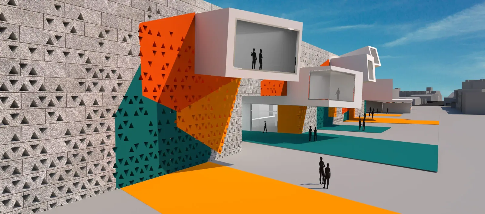 Contemporary Art Museum - drawing 6