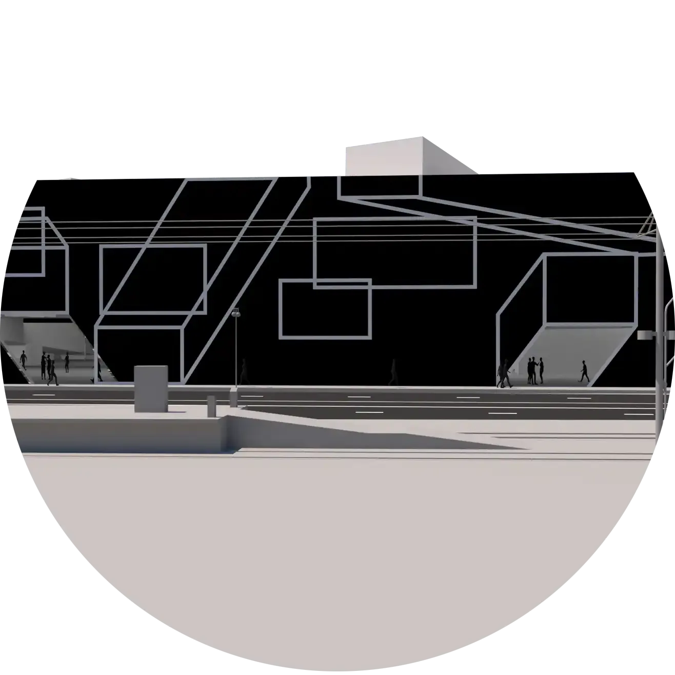 Contemporary Art Museum - drawing 12