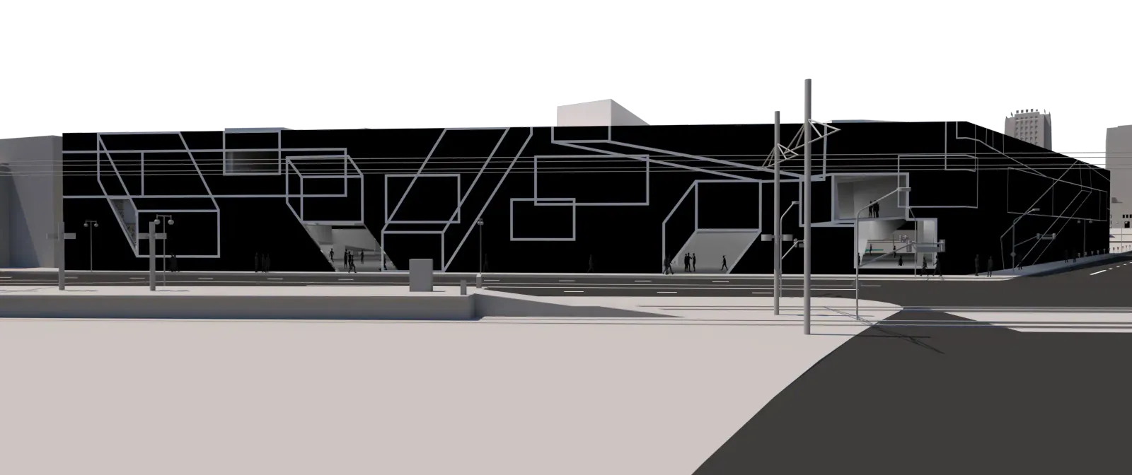 Contemporary Art Museum - drawing 13