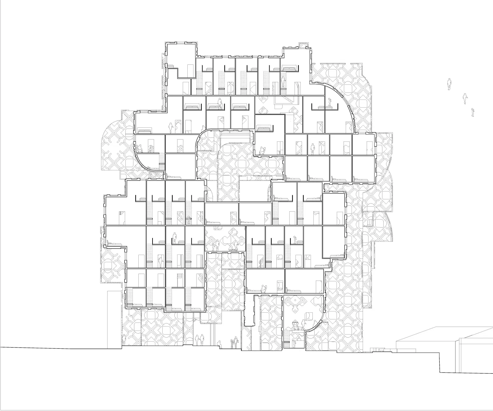 Micro-Housing - Section Figural