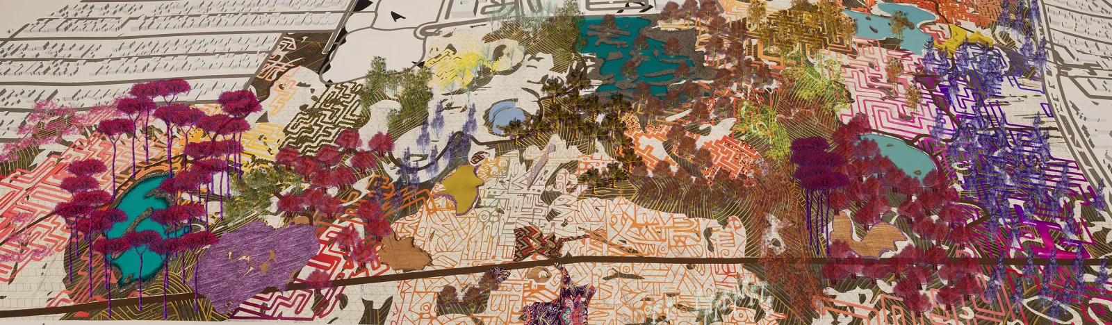 Quilted Layers Landscape Design - Pano