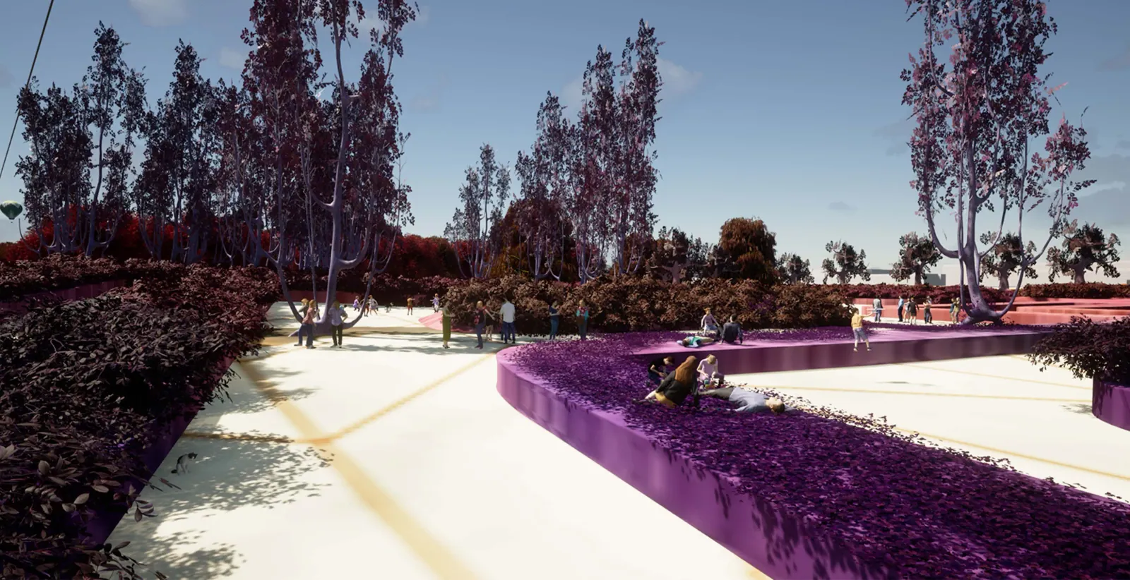 Quilted Layers Landscape Design - PARK 01
