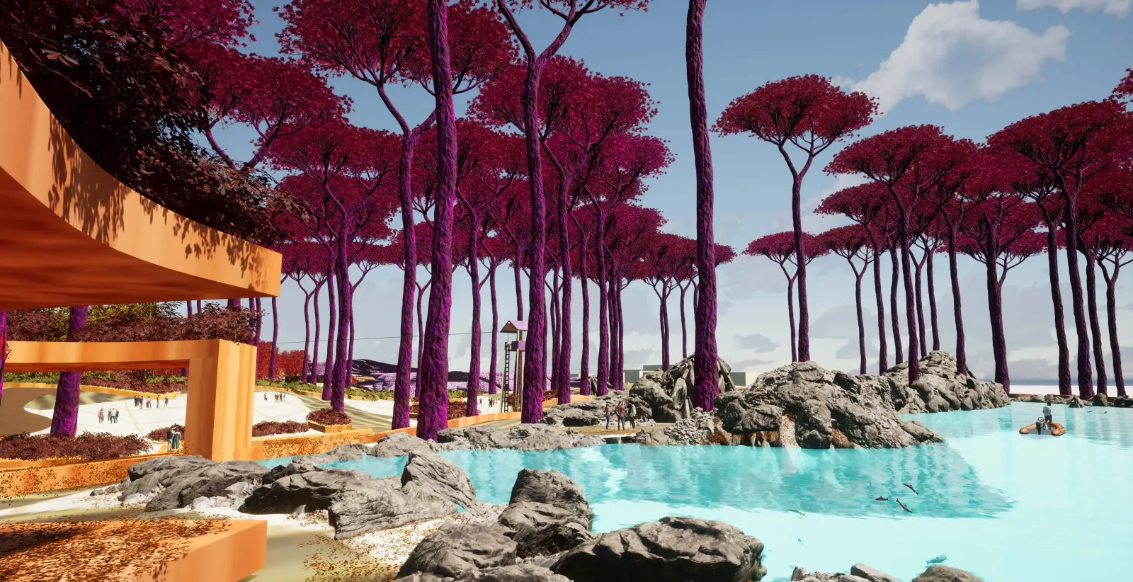 Quilted Layers Landscape Design - PARK 04