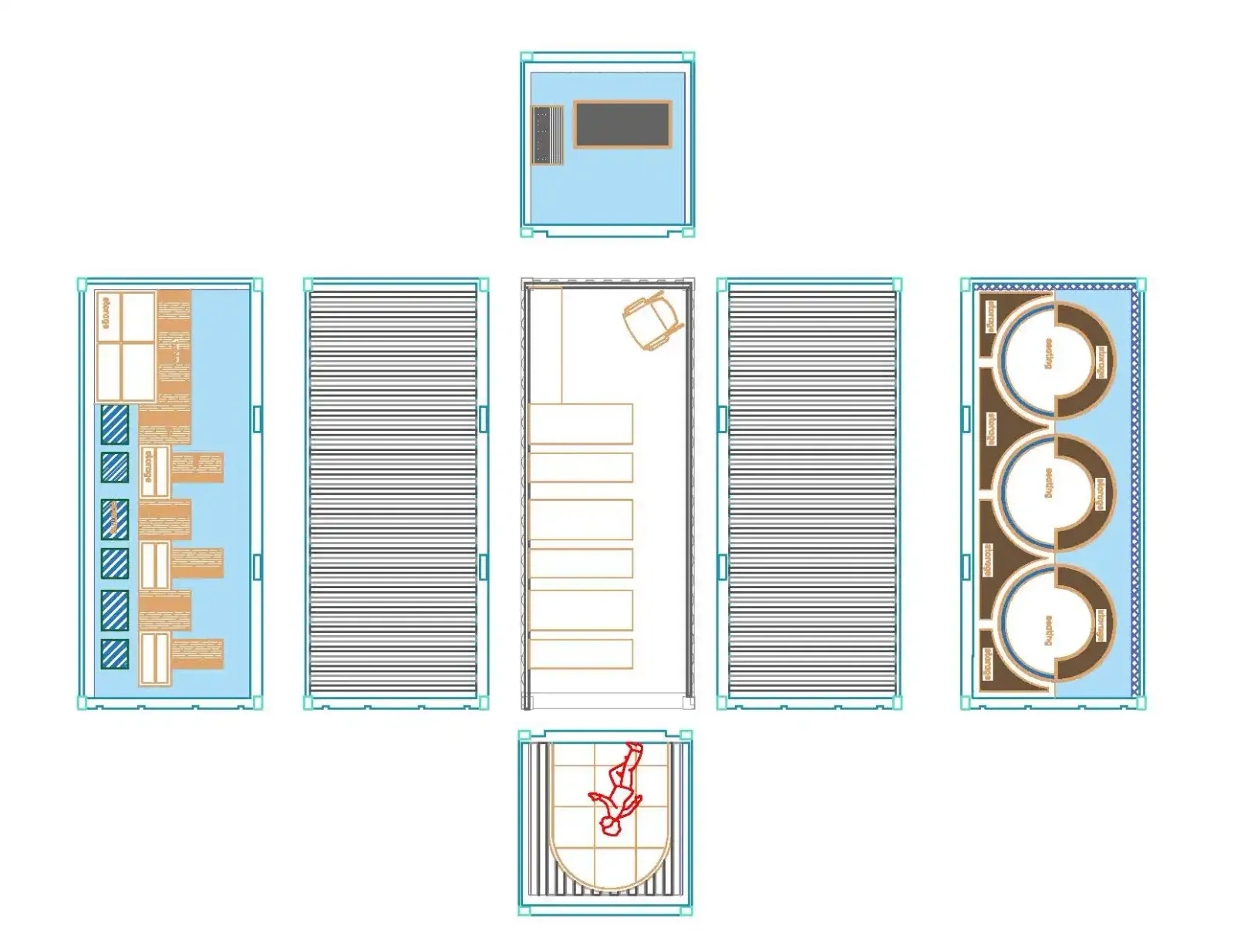 Rural School - drawing 1
