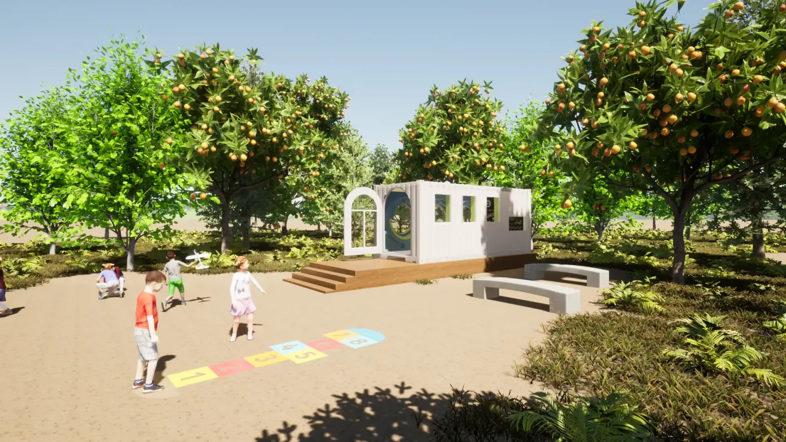Rural School - drawing 7
