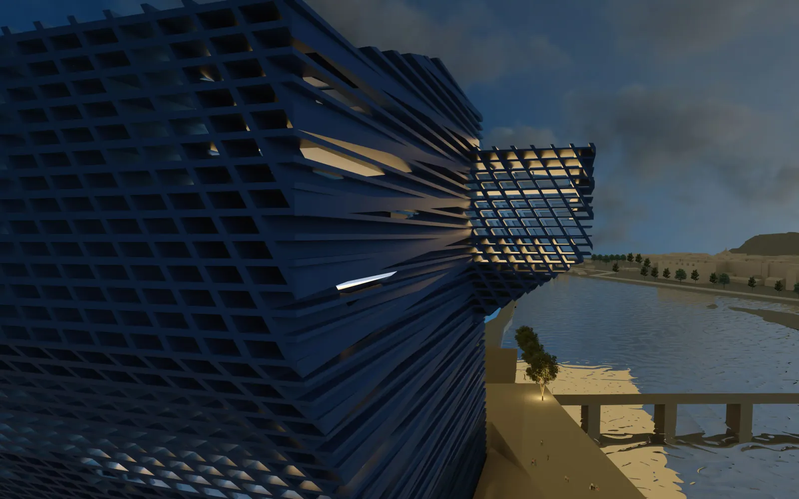 Thicken - Balcony View Looking Into The City